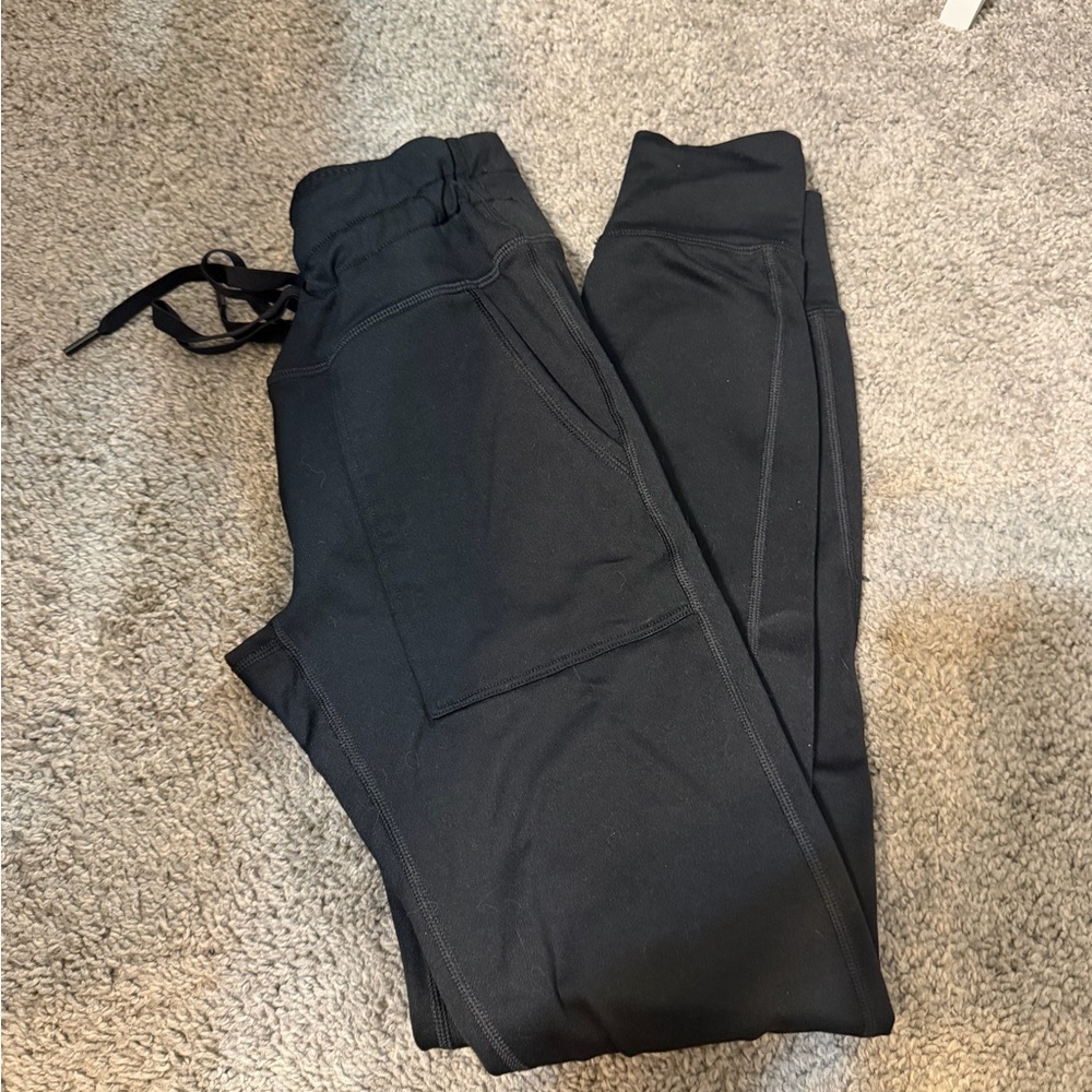 Aerie Black Warmup Leggings